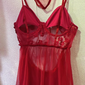 紅色迷幻套裝睡裙
